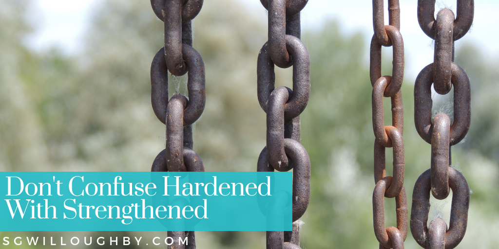 Don’t Confuse Hardened With Strengthened + Giveaway