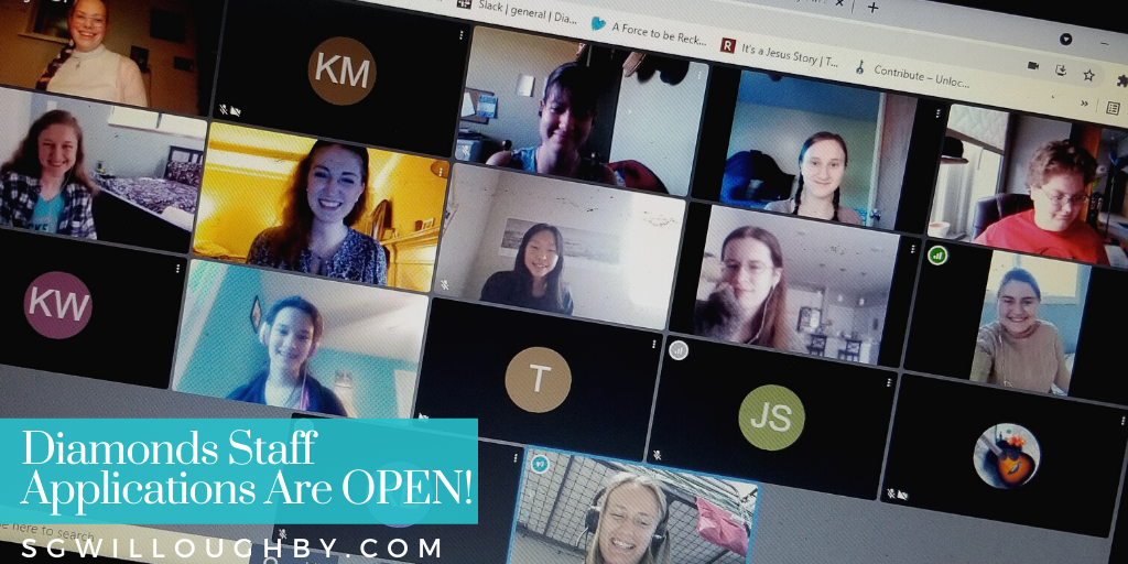 Diamonds Staff Applications Are Open!!